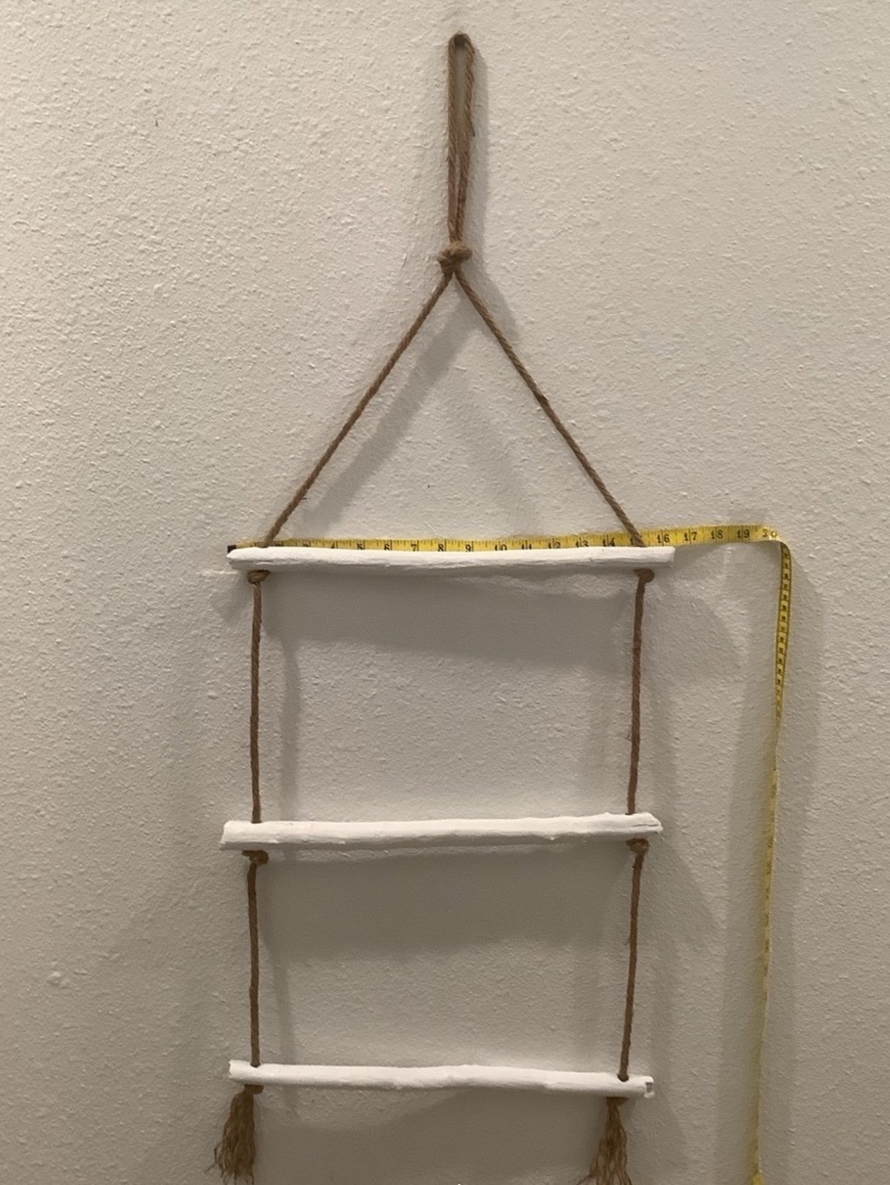 Driftwood Art, Hanging Driftwood Towel, Blanket Holder , Driftwood Coastal - Picture 4 of 6